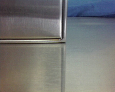Countertop corner view